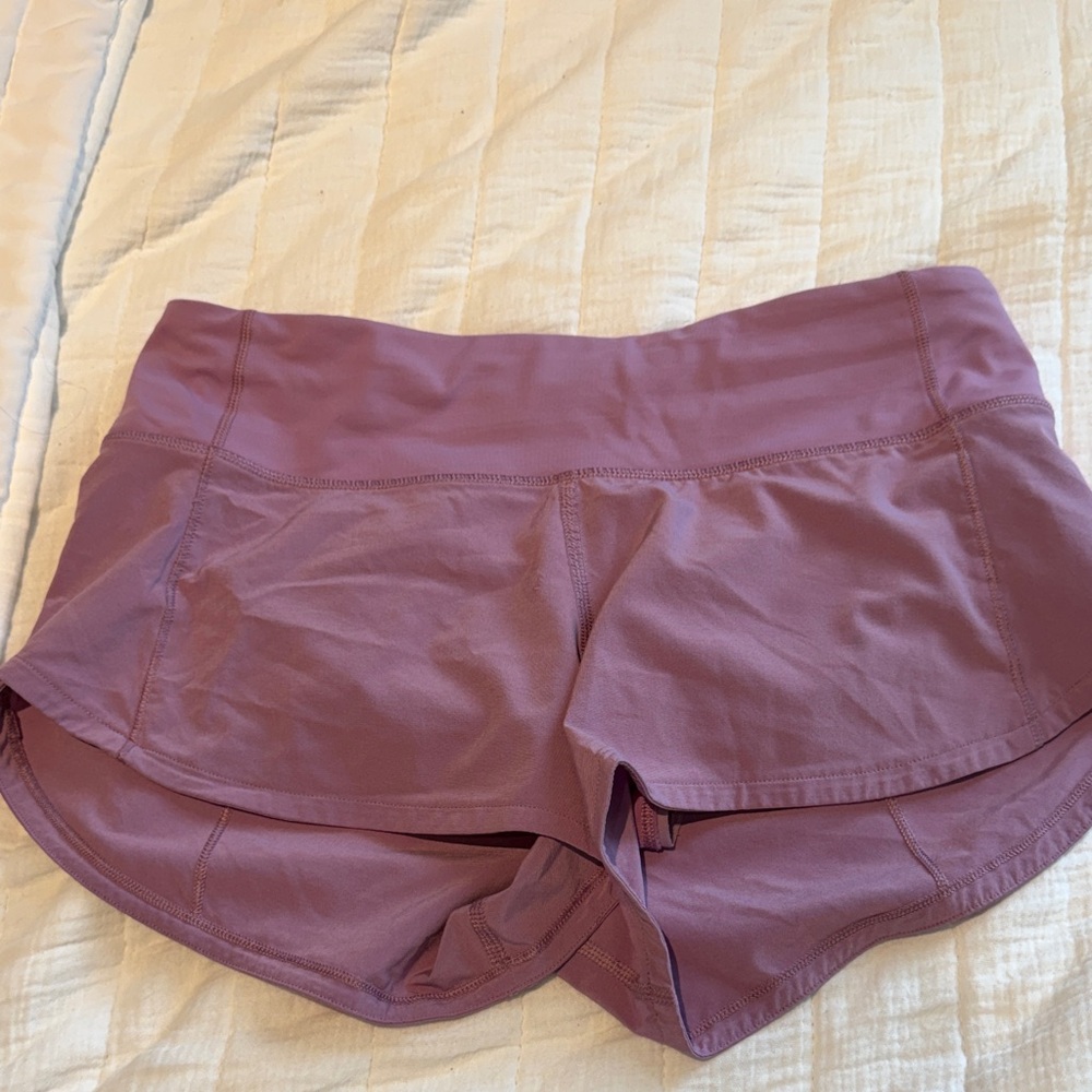 lululemon athletica Dusty Purple Athletic Shorts